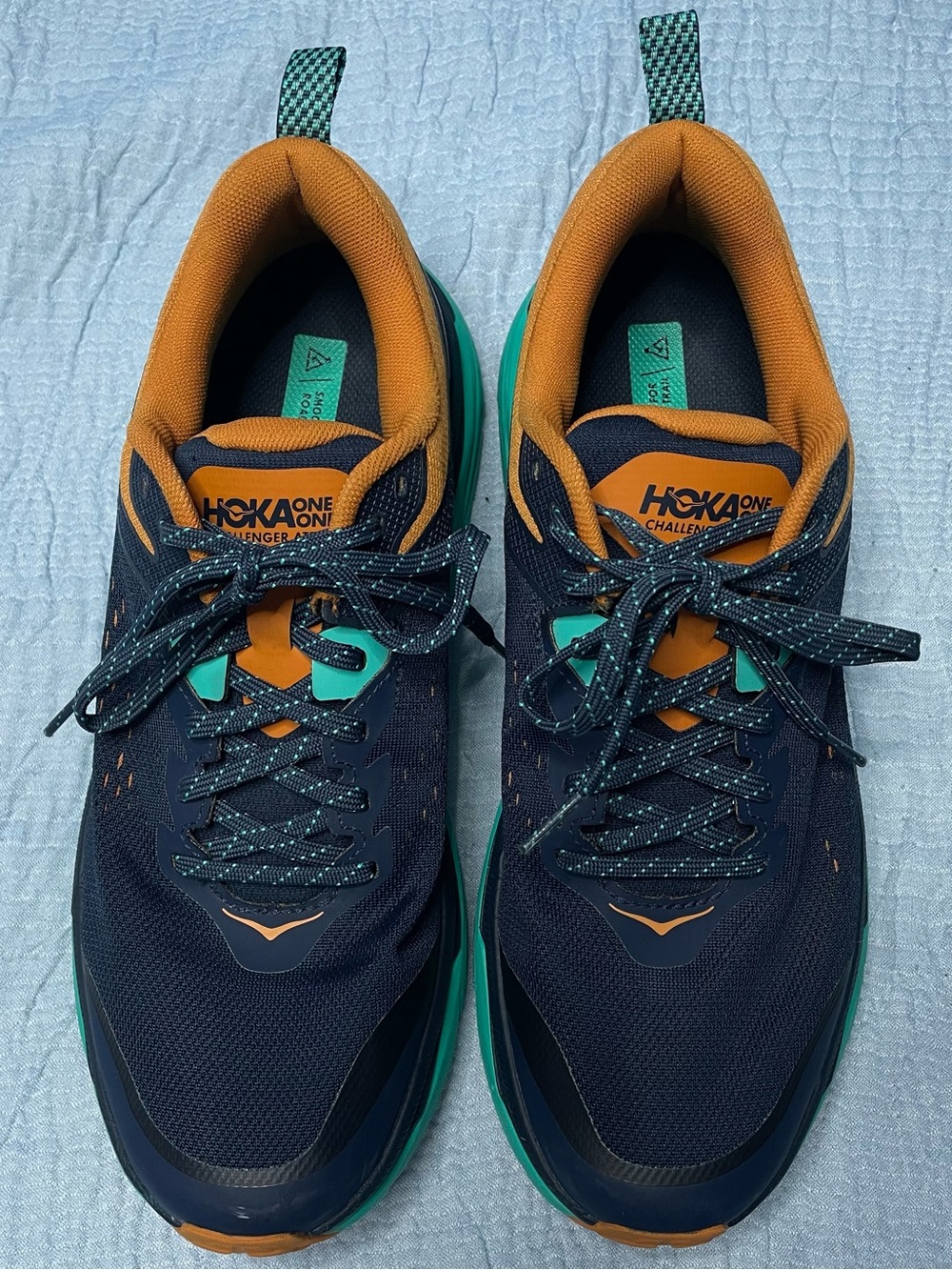 Hoka One One Challenger ATR 6 Men's Running Shoes Outer Space/Atlantis, Size 11D